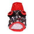 thumbnail image 2 of Suéter de Navidad para perros con estampado bonito, cálido, a la moda, Otoño Invierno, sudaderas con capucha para perros pequeños y medianos, 2 of 8