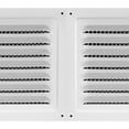 thumbnail image 5 of deevoka Vent Cover Easy to Install Air Vent Louver for Residential Ceiling Household White, 5 of 8