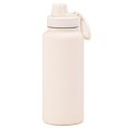 thumbnail image 1 of 1L Stainless Steel Sports Water Bottle, Large Thermos Bottle, Portable Outdoor Water Bottle with Handle, 1 of 5