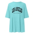 thumbnail image 3 of Women's Oversized T Shirts V Neck Striped Tees Summer Half Sleeve Casual Comfy Cozy Tunic Tops Plus Size Spandex Tee Casual Shirts Women Women Casual Shirts Summer Short Women Womens Bulk Shirts Women, 3 of 4