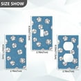 thumbnail image 7 of Yayeee Blank Wall Plate Cover 1-Gang 4.5"x2.7" Home Unused Decorative Outlet, Baseballs Pattern, 7 of 7