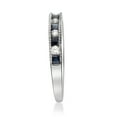 thumbnail image 5 of Gin & Grace 14KT WG Natural Blue Sapphire and Diamond Accent Ring., 5 of 6