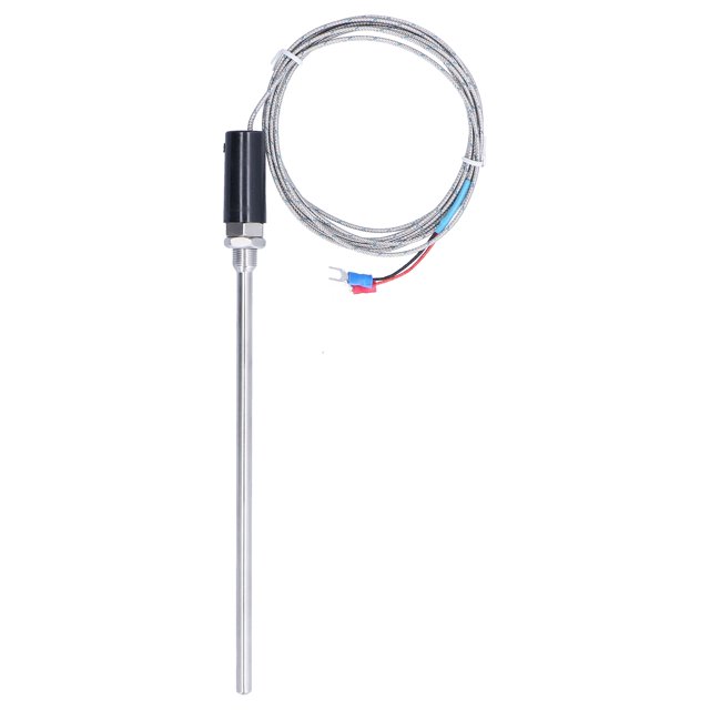 Stainless Steel Thermocouples, Thermocouple Sensor Round Probe 0-600 Degrees Celsius For Measuring ANGGREK Otros