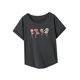 thumbnail image 5 of Camiseta para mujer con cuello redondo, camiseta básica suave y moderna para la playa, trabajo y desplazamientos M, 5 of 7