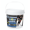 thumbnail image 1 of Warrior Official Hockey Pucks Bucket - 18 Pucks, 1 of 5