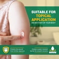 thumbnail image 3 of MED PRIDE Bacitracin Antibiotic Ointment with Zinc – 1oz Tube, First Aid Ointment for Cuts, Burns & Skin Relief, Soothing Antibiotic Ointment Protection, 3 of 6