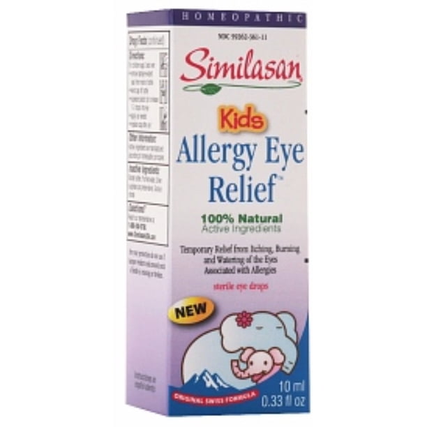 Similasan Kids Allergy Eye Relief Sterile Drops 10 Ml Pack Of 3 Walmart Com Walmart Com