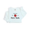 thumbnail image 2 of The Big Apple Est 1624 New York Embroidered Sweater, New York Embroidery Shirt, The Big Apple Embroidered Hoodie, gift, 2 of 5