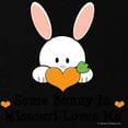 thumbnail image 2 of CafePress - Missourisomebunnylovesme Maternity Dark T Shirt - Maternity Dark T-Shirt, 2 of 3