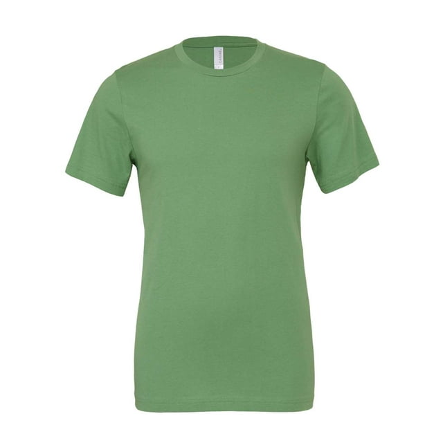Bella Canvas Men`s 3001c, S, Leaf
