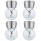 thumbnail image 1 of Solares Colgantes Luz De Bola De Cristal Agrietada Faroles Solares Decorativos Para Exteriores Iluminación De Globo Impermeable Para Jardín Patio Valla De Árbol 4 Luces Kearding HA044410-02, 1 of 6