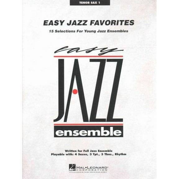 EASY JAZZ FAVORITES TENOR SAX 1