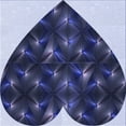 thumbnail image 1 of Ahgly Company Machine Washable Indoor Square Transitional Jeans Blue Area Rugs, 4' Square, 1 of 7