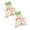 A70 A 6.3x7.5" 2Pack, variant on 2Pcs Easter Bunny Gift Bags –Easter Treat Bags Bunny Goodie Bags Reusable Drawstring Treat Bags with 3D Bunny Ears for Bunny lovers or Easter Presents,Kids Easter Party, Egg Hunt & Classroom Favors