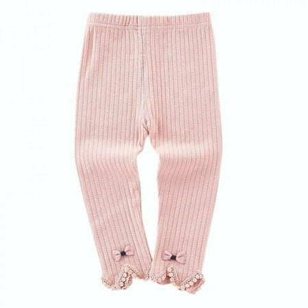 

Mjbaby Toddler Baby Girls Leggings Newborn Kids Cute Flower Stretchy Warm Trousers Princess Pants