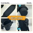 thumbnail image 3 of Bxaolu Water Bottle Carrier Bag with Phone Pocket for Cup 40/30oz, Insulated Water Bottle Holder Cross-boday Bag with Adjustable Shoulder & Handheld Strap Cup Accessories, Blue, 3 of 8
