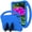 Blue, variant on Aminegg Kids Shockproof Heavy Duty Cover Full Protection Child Case for iPad Mini 1 2 3 4 5 7.9 Blue