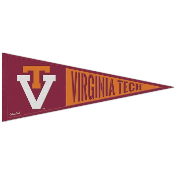 WinCraft Virginia Tech Hokies 13" x 32" Retro Logo Pennant