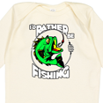 thumbnail image 4 of Inktastic I'd Rather Be Fishing Boys or Girls Long Sleeve Baby Bodysuit, 4 of 5