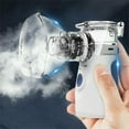 thumbnail image 2 of JUNWELL Mini Portable Humidifiers  Ultrasonic Mini Inhaler with Mask for Kid Adult Mist Machine, 2 of 6