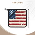 thumbnail image 3 of Pofeuu Vintage American Flag Print Silicone Trivet Mats,Silicone Hot Pads for Kitchen, Silicone Trivets for Hot Pots and Pans, Silicone Hot Pad, 3 of 8