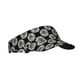 thumbnail image 1 of Fotbe White Sunflowers Visera Deportiva con Diseño, Gorra Abierta Ajustable de Algodón para Mujer y Hombre, 1 of 7