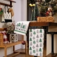 thumbnail image 3 of SM-XLHN Christmas Kitchen Towels Set of 2,Black Xmas Tree Dish Towels 18x26 Inch,Hoilday Farmhouse Home Decoration AD101, 3 of 6