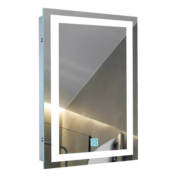 Espejo Led 70x50 cm rectangular touch envia espejos 3 Luces