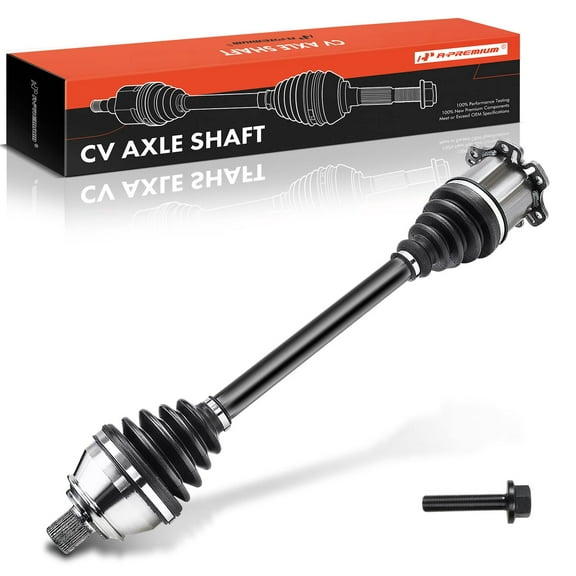 A-Premium Front Left Driver Side CV Axle Shaft Assembly Compatible with Audi A6 Quattro 2005-2011 V6 3.0L 3.2L V8 4.2L