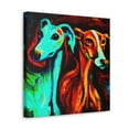 thumbnail image 5 of Greyhound in Moonlight Scene - Canvas, 5 of 25
