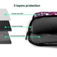 thumbnail image 4 of Lsque Vintage Vinyl Record Pattern Laptop Bag – Portable & Slim Single-Shoulder Computer Case with Adjustable Strap, Protective, Lightweight for 13”/14”/15.6” Laptops, 4 of 8