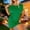 Green, variant on jtjvou Women's Short Sleeve Ruched Bodycon Mini Dress Summer Casual Solid Color T-Shirt Dress Red S