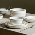 thumbnail image 2 of Stone Lain Virtuo 4-Piece Bowl Set Porcelain, White, 2 of 5