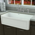 thumbnail image 3 of Whitehaus Reversible Kitchen Sink With White Finish WHPLCON3319-WHITE, 3 of 3
