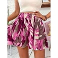 thumbnail image 2 of Women'S Flowy Shorts Beach Vacation Summer High Waist Wide Leg Casual Dressy Shorts Flower Color 7 S, 2 of 7