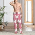 thumbnail image 2 of Balery Butterfly 2 Pantalones de pijama para hombre, pijama ultraligero, pantalón de descanso-Medium, 2 of 6
