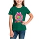 thumbnail image 5 of Blusas y camisas de manga corta con cuello redondo, moda de verano y primavera, para niños, cuello redondo, manga corta, temporada escolar, camiseta estampada, blusa de poliéster para niños, 5 of 5