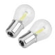 thumbnail image 2 of Luz De Freno, Par De 1156 Luces Estroboscópicas De Vidrio COB LED Señal Del Coche Luz De Marcha Atrás Bombilla De Freno Trasera Luz Blanca, 2 of 8