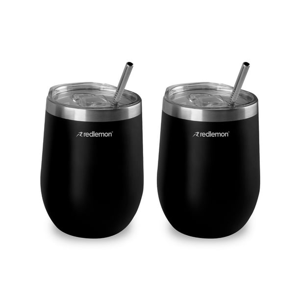 Vaso Térmico Redlemon Termos para Café Vino Cerveza Acero Inoxidable 2 Pz