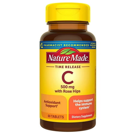 UPC 031604016456 product image for Nature Made Vitamin C Tablets  500 mg  60 Count | upcitemdb.com