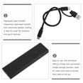 thumbnail image 3 of WHAMVOX 1 Set External NVME Enclosure Hard Drive Case Aluminium Black for High Speed Data Transfer, 3 of 8