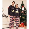 thumbnail image 3 of Pijamas de Navidad a juego para la familia, conjunto de ropa de dormir para madre e hija, Tops y pantalones, 2 piezas, 2023, 3 of 3