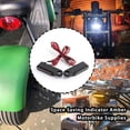 thumbnail image 2 of Kenally 1 par de luces de giro, pieza reemplazada, lámpara de señal, aleación de aluminio, impermeable, a prueba de golpes, accesorios para Bombillas para automóviles, 2 of 6