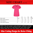 thumbnail image 2 of Gildan Short Sleeve T-Shirt for Women, Softstyle Midweight Crewneck Classic Tee, Heliconia, Size-S, 2 of 4