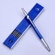 thumbnail image 5 of LáPiz Mecánico de 2.0 Mm, LáPiz de Plomo para Bocetos de Dibujo de Carpintero, Bocetos ArtíSticos con Recarga de 60 Piezas, Azul, 5 of 5