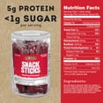 OLD WISCONSIN Beef Snack MMF7 Sticks, High Protein, Gluten Free, 24