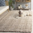 thumbnail image 3 of Safavieh Natural Fiber Chelsea Solid Color Area Rug, Natural/Bleach, 5' x 8', 3 of 11