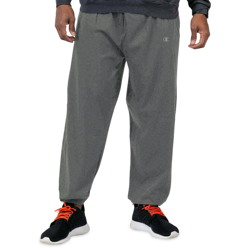 champion powerblend relaxed elastic bottom pants