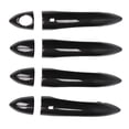 thumbnail image 2 of 8pcs Couvercle de la Porte Extérieure Modèle de Fibre de Carbone avec des Trous de Remplacement pour Giulia 2017-2020 Poignées de Porte Extérieures Automobiles, 2 of 8
