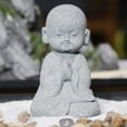 thumbnail image 3 of Estatua de Buda Monje Zulema Monje Estatua de Buda manos juntas, 3 of 8